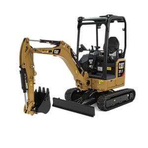 MINIESCAVATORE CAT 301.7N CR GIROSAGOMA