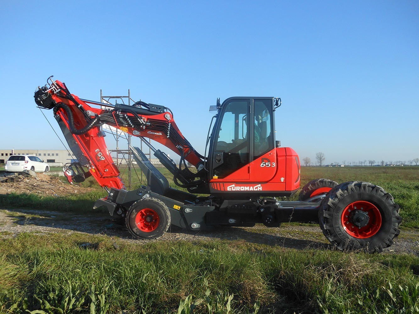 MINIESCAVATORE RAGNO EUROMACH R653 - immagine 5
