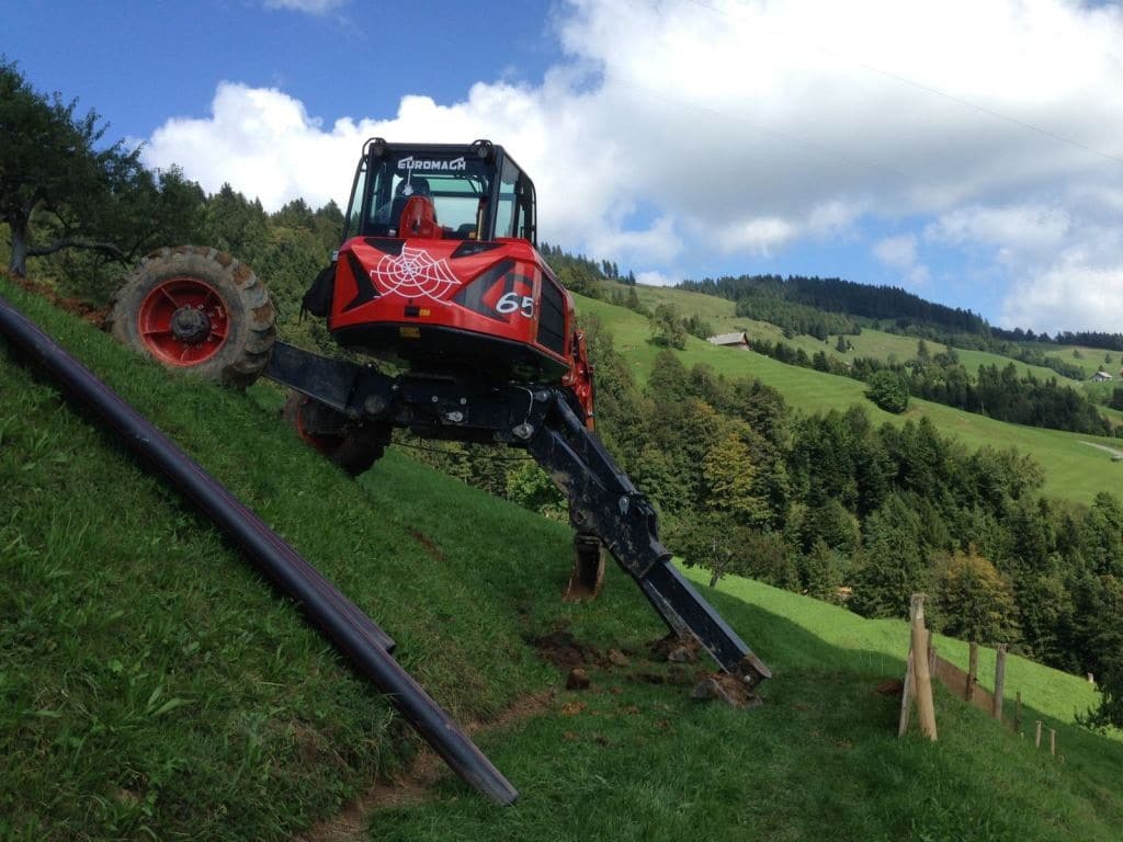 MINIESCAVATORE RAGNO EUROMACH R653 - immagine 4