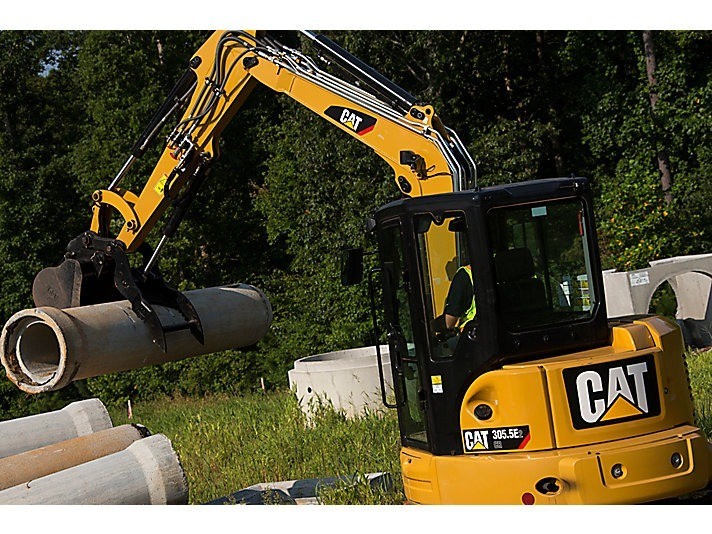 MINIESCAVATORE CAT 305 E2 CR GIROSAGOMA - immagine 10